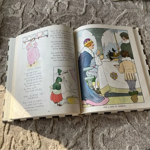 The Real Mother Goose Hardcover Book - Picture 3 of 3